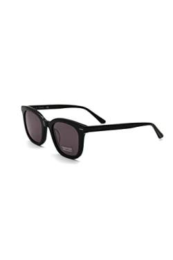 CALVIN KLEIN EYEWEAR Unisex CK20538S-001 Sonnenbrille,Black/Solid Smoke, 49-22-145 von Calvin Klein