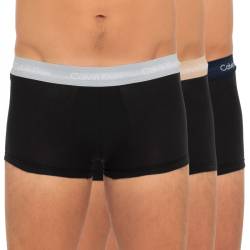 Calvin Klein 3-er Set Low Rise Trunks Schwarz von Calvin Klein