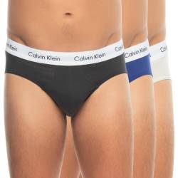 Calvin Klein 3-er Set Slips Schwarz, Beige & Lila von Calvin Klein