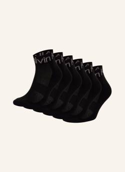 Calvin Klein 6er-Pack Socken schwarz von Calvin Klein