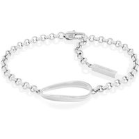 Calvin Klein Armband Schmuck Edelstahl Armschmuck Erbskette SCULPTURAL von Calvin Klein