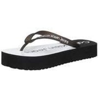 Calvin Klein Beach Sandal Flatform Damen schwarz von Calvin Klein