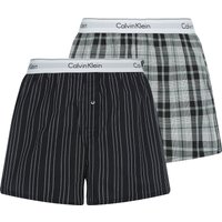 Calvin Klein Boxershorts, 2er-Pack, für Herren, grau, L von Calvin Klein