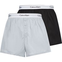 Calvin Klein Boxershorts, 2er-Pack, für Herren, schwarz, M von Calvin Klein