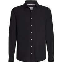 Calvin Klein Businesshemd, Slim Fit, Langarm, Kent-Kragen, für Herren, schwarz, 42 von Calvin Klein
