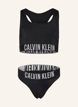 Calvin Klein Bustier-Bikini schwarz von Calvin Klein