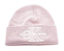 Calvin Klein CKJ Embroidery Beanie Pale Conch Shell von Calvin Klein