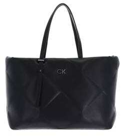 Calvin Klein Crossovers Damen Re-Lock Quilt Crossovers Schwarz Ck One Size Crossovers, Schwarz Ck, Einheitsgröße von Calvin Klein