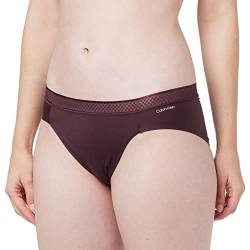 Calvin Klein Damen 000QF6308E Bikini Hose, Lila (Power Plum), S von Calvin Klein