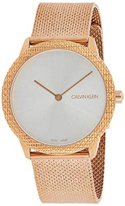 Calvin Klein Damen Analog Quarz Uhr mit Edelstahl Armband K3M22U26 von Calvin Klein