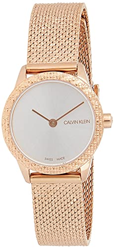 Calvin Klein Damen Analog Quarz Uhr mit Edelstahl Armband K3M23U26 von Calvin Klein