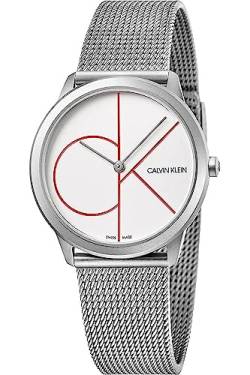 Calvin Klein Damen Analog Quarz Uhr mit Edelstahl Armband K3M52152 von Calvin Klein