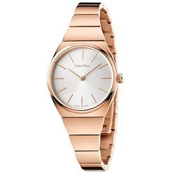 Calvin Klein Damen Analog Quarz Uhr mit Edelstahl Armband K6C23646 von Calvin Klein