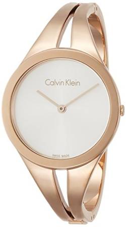 Calvin Klein Damen Analog Quarz Uhr mit Edelstahl Armband K7W2S616 von Calvin Klein