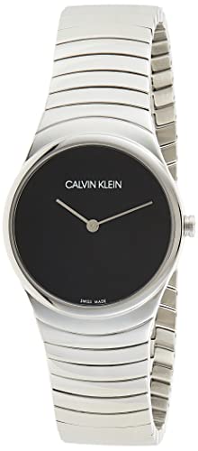 Calvin Klein Damen Analog Quarz Uhr mit Edelstahl Armband K8A23141 von Calvin Klein