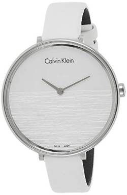 Calvin Klein Damen Analog Quarz Uhr mit Leder Armband K7A231L6 von Calvin Klein