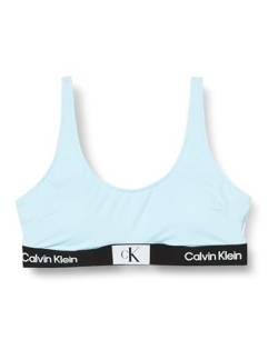 Calvin Klein Damen BH Bralette Stretch, Blau (Keepsake Blue), L von Calvin Klein