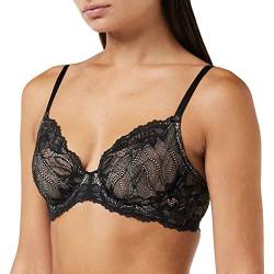 Calvin Klein Damen BH Unlined FC mit Bügel, Schwarz (Black), 80E (36E) von Calvin Klein