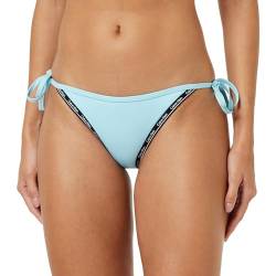 Calvin Klein Damen Bikinihose Seitliche Schnürung Sport, Blau (Blue Splendor), XS von Calvin Klein