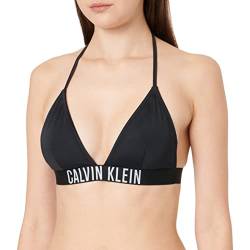 Calvin Klein Damen Bikinitop Triangel Gepolstert, Schwarz (PVH Black), XS von Calvin Klein