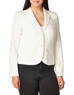 Calvin Klein Damen Blazer mit Zwei Knöpfen (Standard- und Petite-Größen) - Weiß - 44 von Calvin Klein