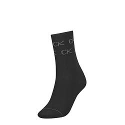 Calvin Klein Damen CLSSC Sock, Black, ONE Size von Calvin Klein