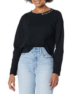 Calvin Klein Damen Cj2t8903-blk-xs Pullover, Schwarz, XS von Calvin Klein