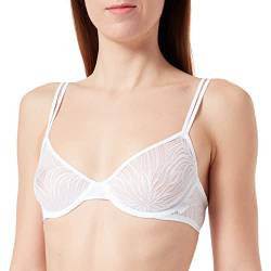 Calvin Klein Damen Demi-Cups BH Unlined mit Bügel, Weiß (White), 80C (36C) von Calvin Klein