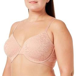 Calvin Klein Damen Demi-Plunge BH Lightly Lined mit Bügel, Rosa (Stone Grey), 65E von Calvin Klein