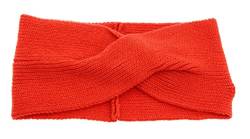 Calvin Klein Damen Essential Knit Headband K60K608656 Andere Hut, Orange (Deep Orange), OS von Calvin Klein