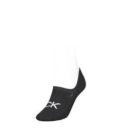 Calvin Klein Damen Footie Socken, Schwarz, Einheitsgröße von Calvin Klein