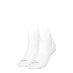 Calvin Klein Damen Footie Socken, Weiß, 35/38 (2er Pack) von Calvin Klein