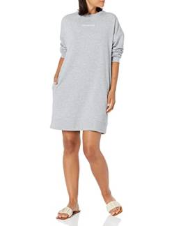 Calvin Klein Damen Freizeitkleider Lässiges Kleid, Pearl Heather Grey, X-Groß von Calvin Klein