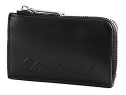 Calvin Klein Damen Geldbeutel Ck Set Cardholder W/Zip Klein, Schwarz (Ck Black), Einheitsgröße von Calvin Klein
