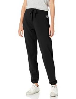 Calvin Klein Damen Logo Jogger Sweatpants Trainingshose, schwarz, Klein von Calvin Klein