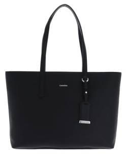 Calvin Klein Damen Must Shopper MD K60K610736 Tragetasche, Schwarz (Ck Black) von Calvin Klein