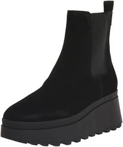 Calvin Klein Damen Nevia Stiefelette, Schwarz, 38 EU von Calvin Klein