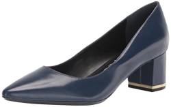 Calvin Klein Damen Nita Pumps, Dark Navy Leather 401, 41 EU von Calvin Klein