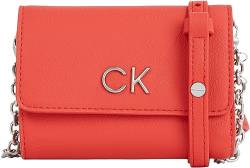 Calvin Klein Damen Portemonnaie zum Umhängen, Rot (Aurora Red), Onesize von Calvin Klein