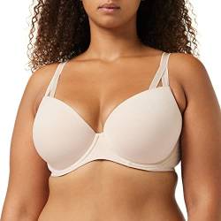 Calvin Klein Damen Push-Up BH Lift Demi mit Bügel, Beige (Beechwood), 75 E von Calvin Klein