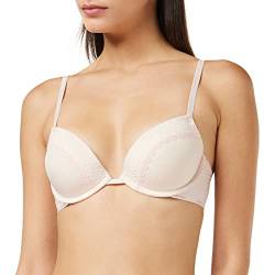 Calvin Klein Damen Push-Up BH mit Bügel, Rosa (Nymphs Thigh), 80C (36C) von Calvin Klein