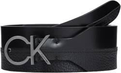 Calvin Klein Damen RE-Lock Mix Waist Belt 50MM K60K610790 Gürtel, Schwarz (Ck Black), 75 von Calvin Klein