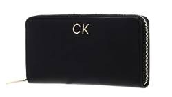Calvin Klein Damen RE-Lock Z/A Wallet LG PBl K60K610967 Geldbörsen, Schwarz (Ck Black) von Calvin Klein