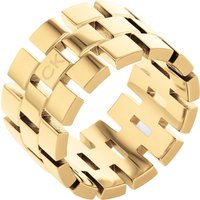 Calvin Klein Damen Ring, Edelstahl, gold, 56 von Calvin Klein