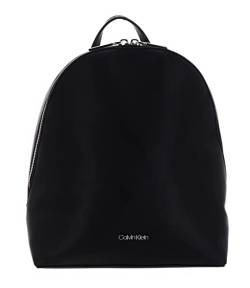 Calvin Klein Damen Rucksack Ck Must Round Backpack Small Klein, Schwarz (Ck Black), Einheitsgröße von Calvin Klein