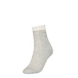 Calvin Klein Damen Short Socken, Grau, Einheitsgröße von Calvin Klein