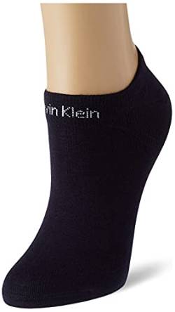 Calvin Klein Damen Sneaker Calvin Klein Gripper Women's Liner Socks 2 Pack, Navy, Einheitsgröße von Calvin Klein