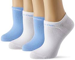 Calvin Klein Damen Sneaker Calvin Klein Gripper Women's Liner Socks 2 Pack, light blue, Einheitsgröße von Calvin Klein