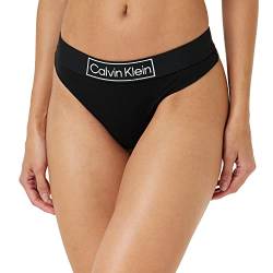 Calvin Klein Damen String Tanga, Schwarz (Black), M von Calvin Klein