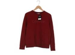 Calvin Klein Damen Sweatshirt, bordeaux von Calvin Klein